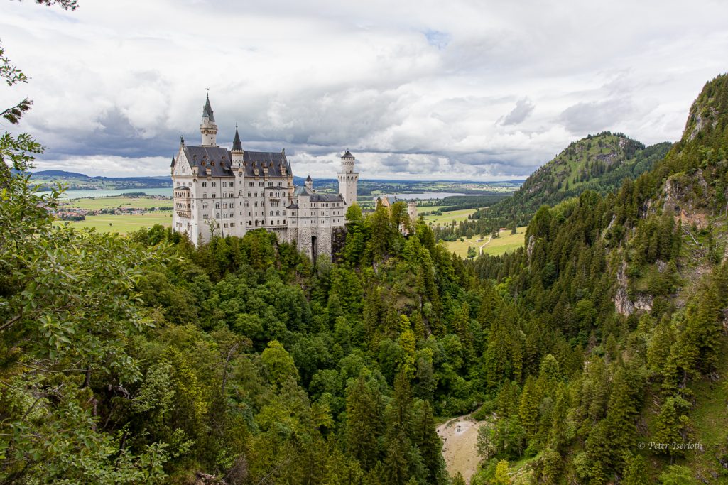 Fotografie vom Märchenschloss Neuschwanstein 